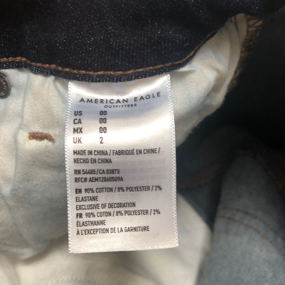 Hi rise shortie shorts Double zero - Picture 4 of 5